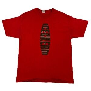 Billionaire Boys Club Ice Cream T-Shirt Men's Large Red USA (Holes)